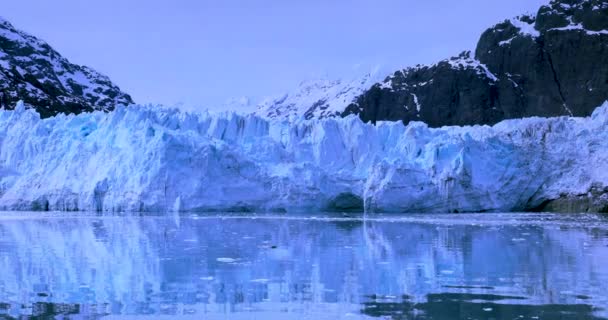 Nationalpark Glacier Bay Alaska Usa Ist Ein Naturerbe Der Welt — Stockvideo