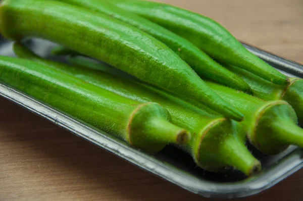 Vegetables with high nutritional value, okra can be cold food