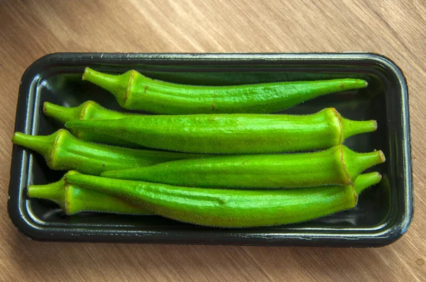 Vegetables with high nutritional value, okra can be cold food