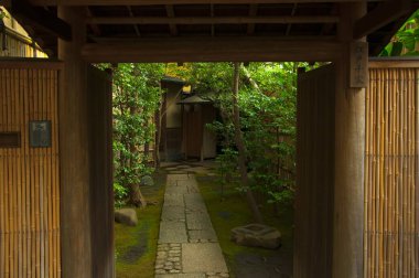 Tokyo, Japonya, Ueno tarihi binası, ünlü çay seremonisi