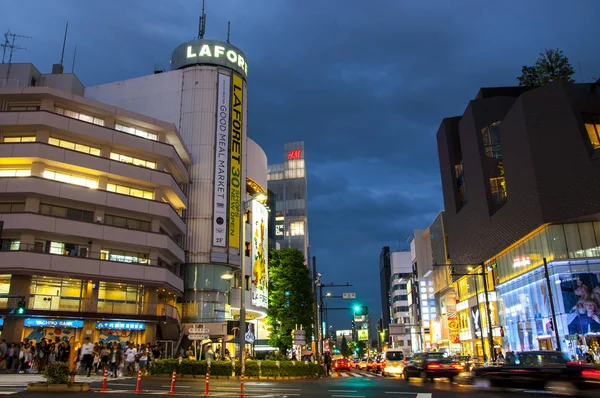 Shinjuku Tokyo Japan Lebhaftes Business Center Kaufhaus Bürogebäude — Stockfoto