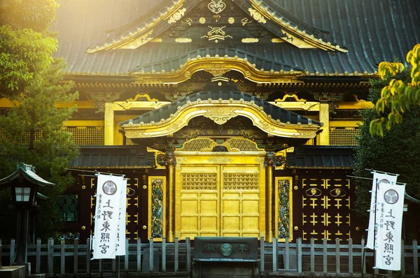 Ueno Tóquio Japão Edifício Histórico Requintado Santuário Toshogu — Fotografia de Stock