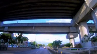 Güney-merkez Tayvan 'daki eyalet otoyolu, güzel otoyol.