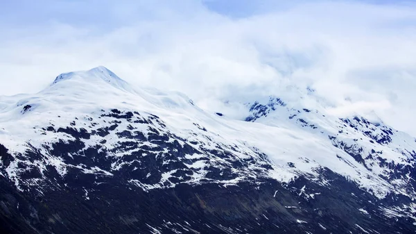 Maestose Cime Ghiacciate Del Glacier Bay National Park Alaska Usa — Foto Stock