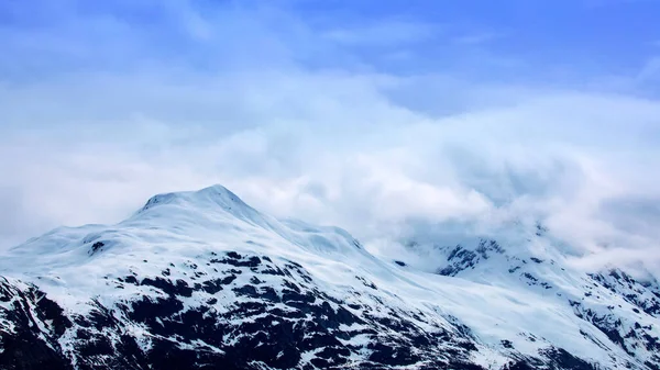 Les Sommets Glaciaires Majestueux Parc National Glacier Bay Alaska États — Photo