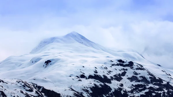 Los Majestuosos Picos Hielo Del Parque Nacional Glacier Bay Alaska — Foto de Stock