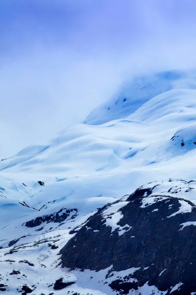 Majestueuze Ijstoppen Van Glacier Bay National Park Alaska Verenigde Staten — Stockfoto