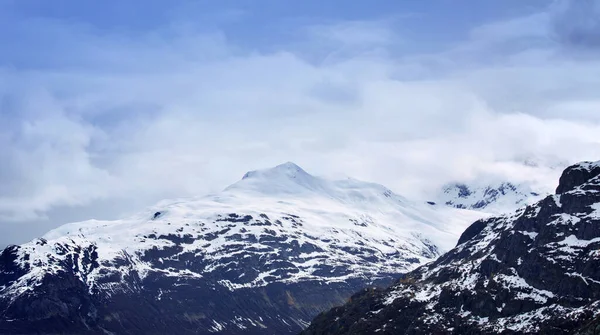 Les Sommets Glaciaires Majestueux Parc National Glacier Bay Alaska États — Photo