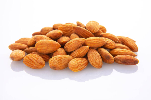 Nuts with high nutritional value, almonds,