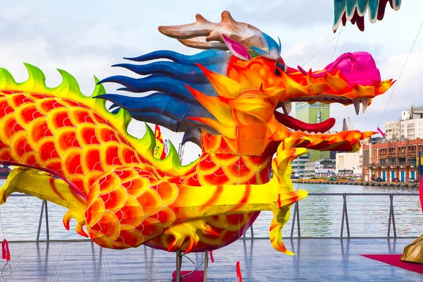 Festivais Tradicionais Chineses Realizarão Lindos Coloridos Festivais Lanterna — Fotografia de Stock