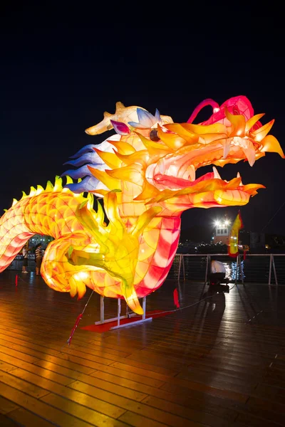 Festivais Tradicionais Chineses Realizarão Lindos Coloridos Festivais Lanterna — Fotografia de Stock