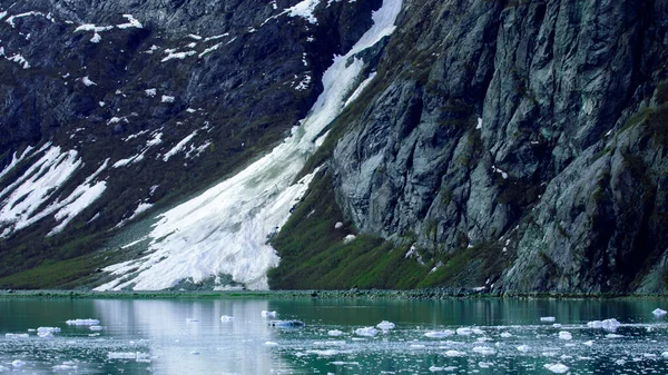 Cruise Ship Sailing Glacier Bay National Park Alaska — Stock Photo, Image