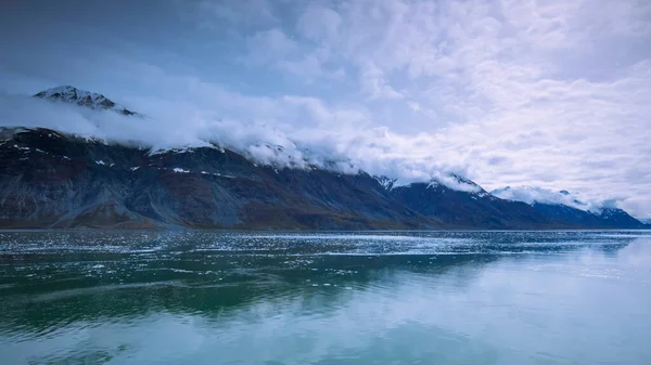 Cruiseschip Zeilen Glacier Bay National Park Alaska — Stockfoto