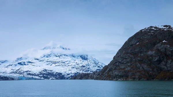 Crucero Navegando Parque Nacional Glacier Bay Alaska — Foto de Stock
