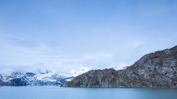 Hajós Körutazások Glacier Bay Nemzeti Parkban Alaszkában — Stock Fotó