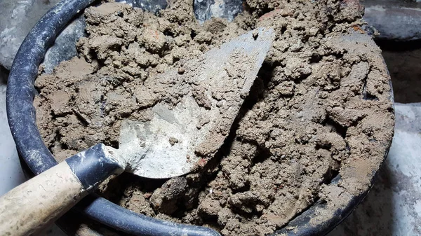 toprak küvet, harç beton iç mala