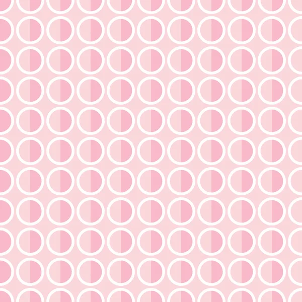 Populaire Abstrait Rose Amour Européen Magnifique Cercle Ovale Pile Motif — Image vectorielle