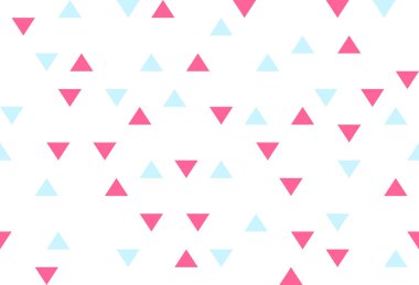 pembe mavi renkli soyut üçgen retro kağıt desen geometrik mozaik parti arka plan