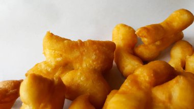 yakın çekim Çin derin kızarmış çörek sopa, ev yapımı