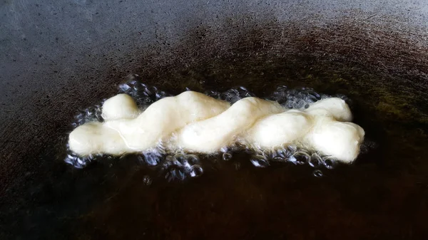 Nahaufnahme Chinesische Frittierte Donuts Stick Hausgemacht — Stockfoto