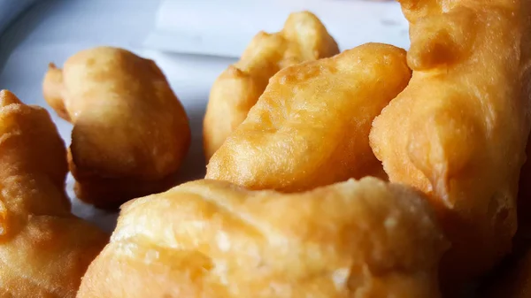 Close Chinese Deep Fried Donuts Stick Homemade — Stock Photo, Image