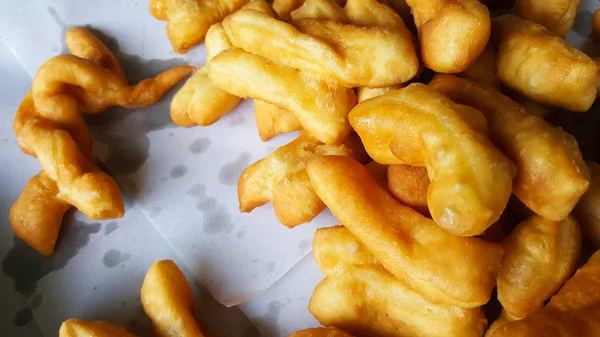 Close Chinês Frito Donuts Stick Caseiro — Fotografia de Stock