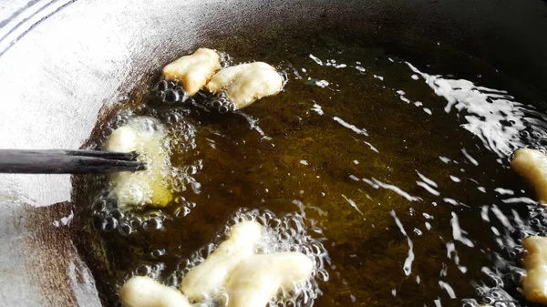 Nahaufnahme Chinesische Frittierte Donuts Stick Hausgemacht — Stockfoto