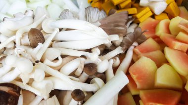 Liang Krachan köri liang Tayland sebze yemekleri