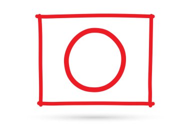 popüler kontrol listesi sembolü o sağ işareti izole