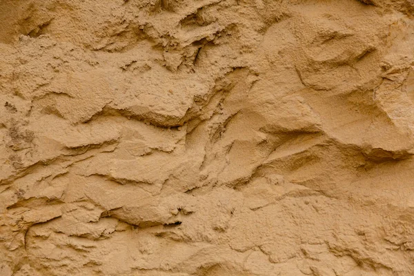 Sand wall texture in a sand pit — Stock Photo, Image