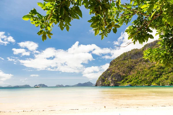 Corong Corong beach in El Nido, Palawan Island, Filipinas — Fotografia de Stock