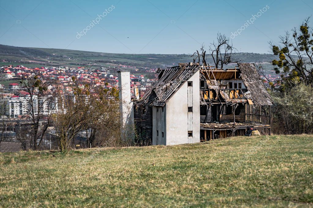 Abandoned House Hoia Baciu Haunted Forest Romania A Place Where You Will Discover Many Strange Stories And Happenings Larastock