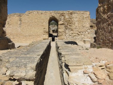 Tunus 'taki antik Kartaca şehrinin kalıntıları.