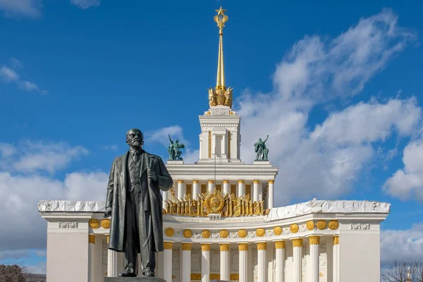 莫斯科 2019年3月9日 列宁纪念碑展览Vdnh — 图库照片
