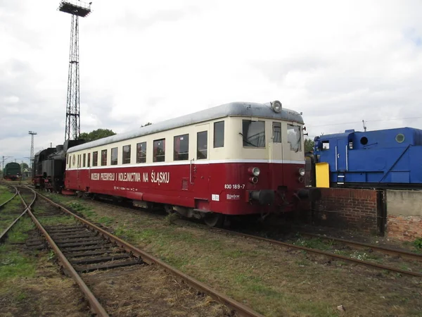 Museu Ferroviário Jaworzyna Slaska — Fotografia de Stock