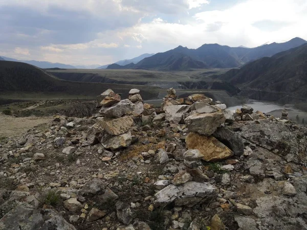 Landscape Nature Gorny Altai — Stock Photo, Image