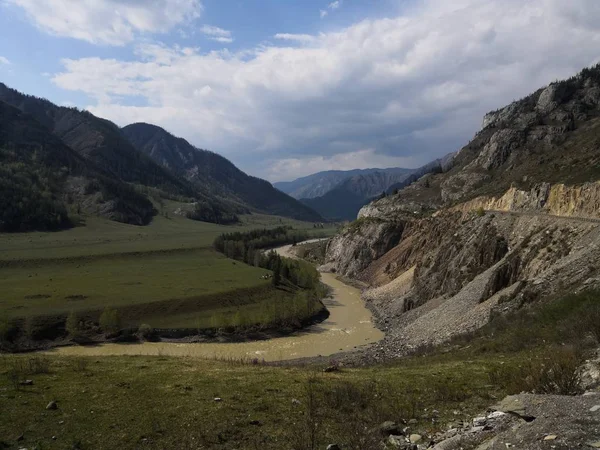 Manzara Gorny Altay Doğa — Stok fotoğraf