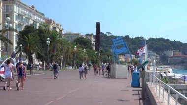 Fransa'da Villefranche'de yatlar