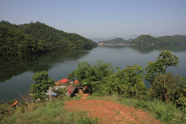 Groene Landschap Buurt Van Pokhara Nepal Begnas Lake — Stockfoto