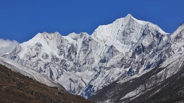 Βουνό Της Σειράς Langtang Himal Νεπάλ — Φωτογραφία Αρχείου