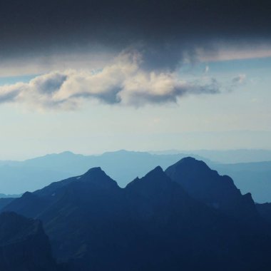 Mt Titlis akşam sahnede