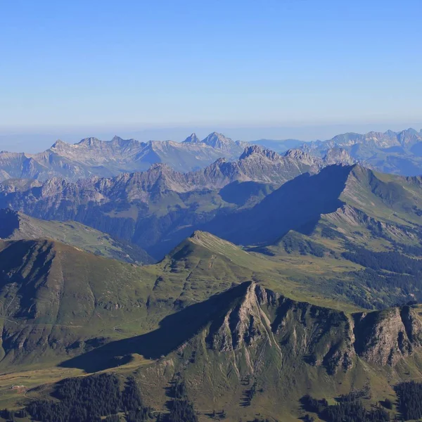 3000 スイス連邦共和国から見たスイス アルプスの山脈 — ストック写真