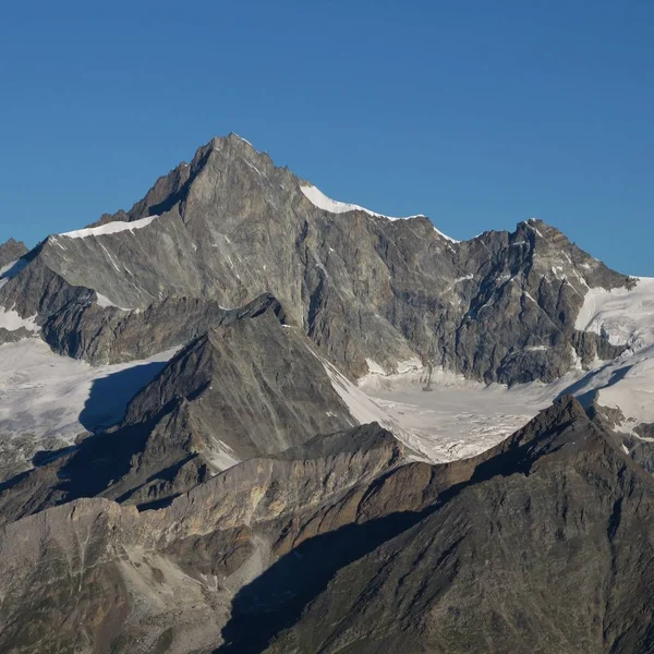 Monte Gabelhorn Zermatt Vista Desde Gornergrat Suiza — Foto de Stock