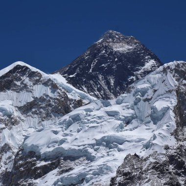 Everest Dağı zirve.