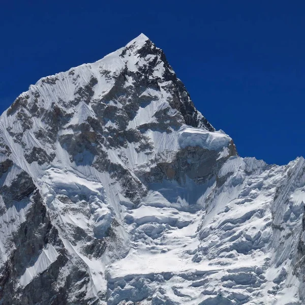 Pico Del Monte Nuptse 7861M Vista Desde Kala Patthar Nepal —  Fotos de Stock