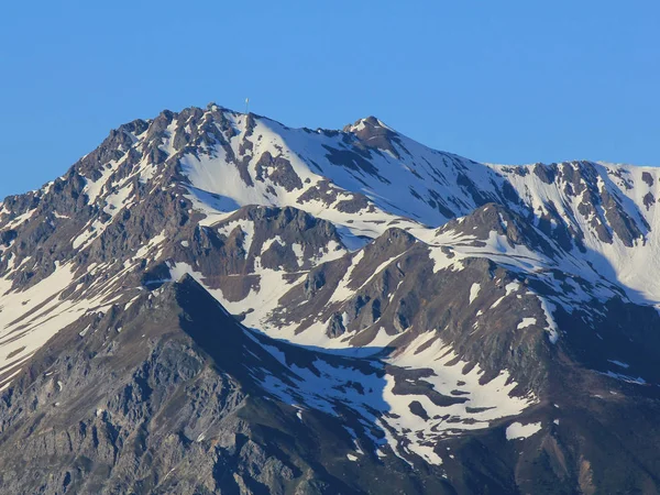 Parpaner Rothorn Alta Montanha Cantão Grisões Suíça — Fotografia de Stock