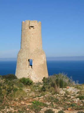 Torre Del Gerro, Denia'daki eski kule. 