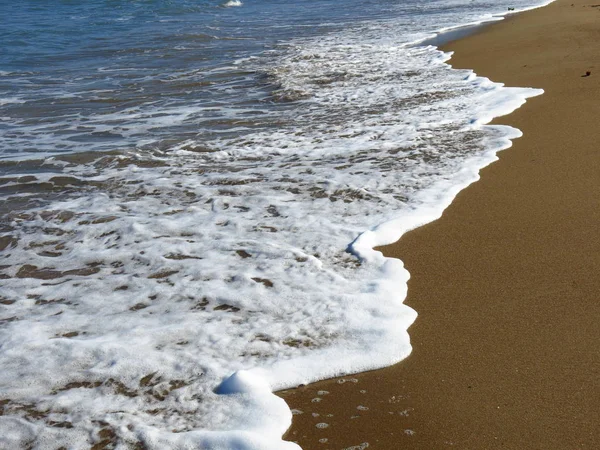 데니아의 마린스 해변과 메디테라네안 — 스톡 사진