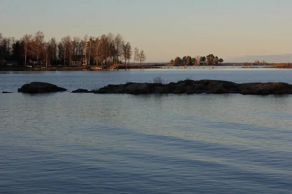 Tarde Otoño Lago Vanern —  Fotos de Stock