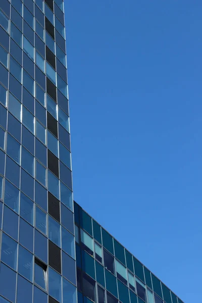 Glass Office Building Makes Angle Abstract Urban Background Royalty Free Stock Images